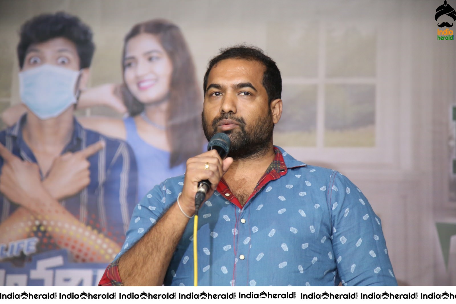 Actors at Life Anubhavinchu Raja Movie Success Meet