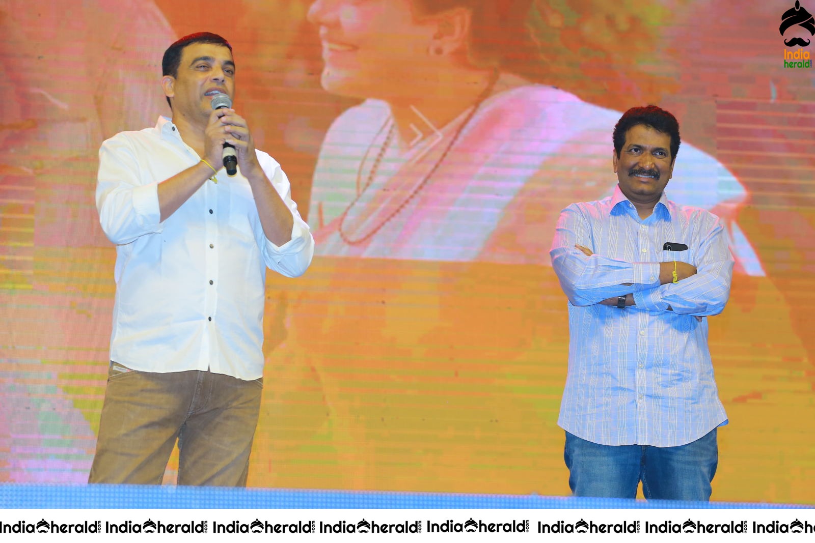 Actors Candid Clicks at Sarileru Neeku Evvaru Blockbustka Baap Celebrations Set 4