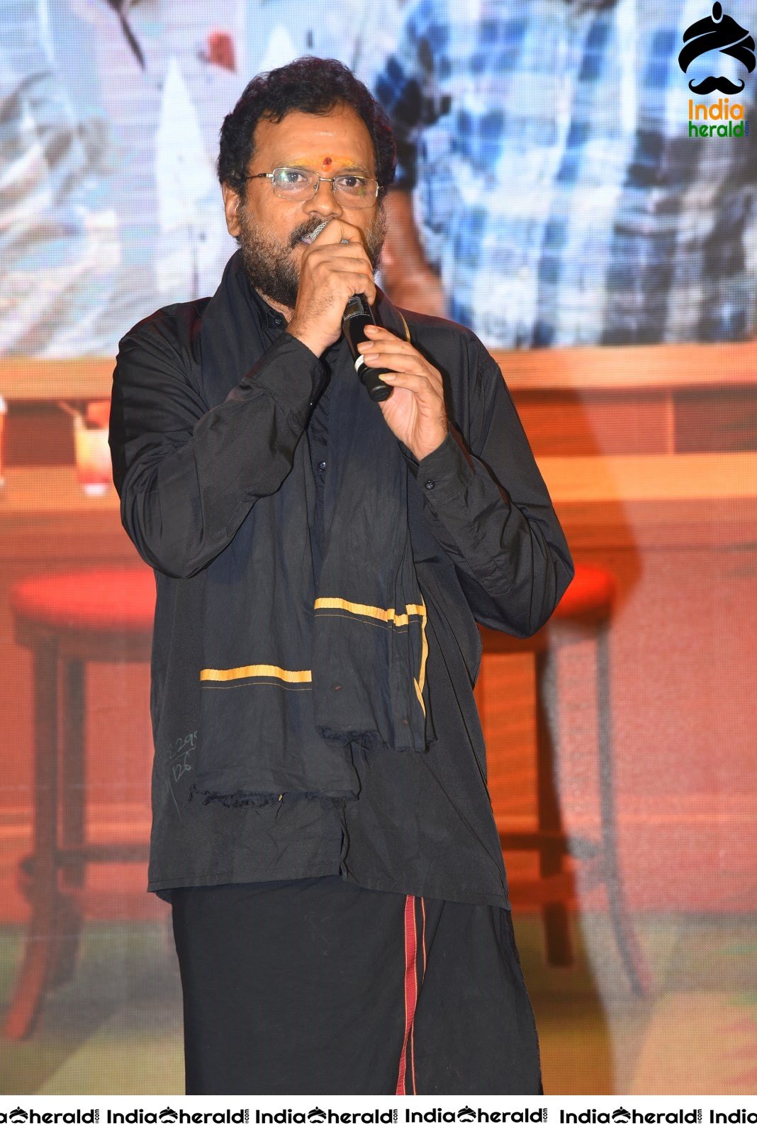 Actors Compilation Photos at 90ML Movie Pre Release Event Set 2