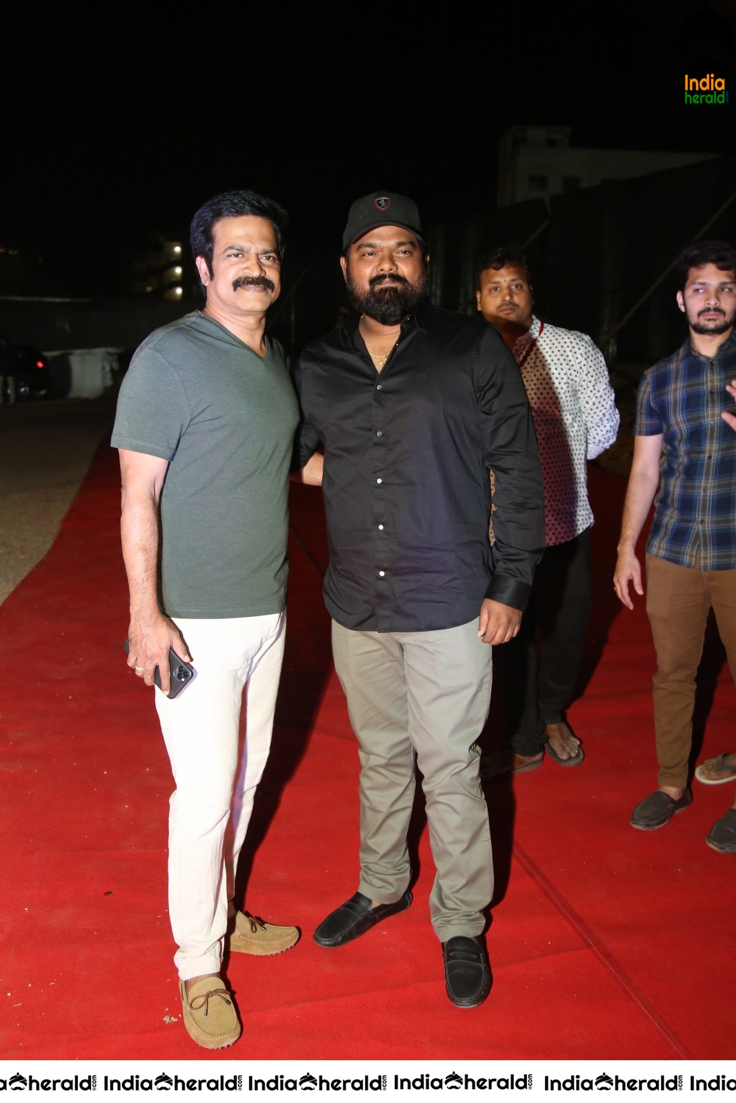 Actors entering at Bheeshma Pre Release Event