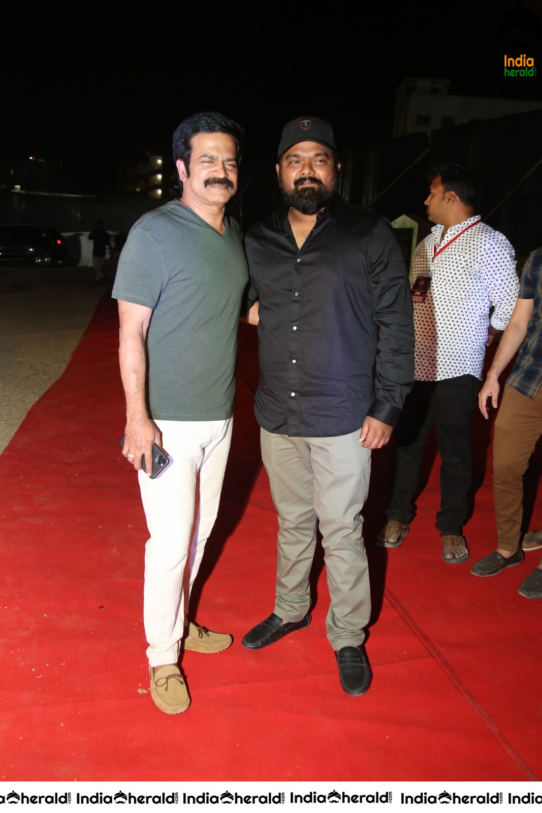 Actors entering at Bheeshma Pre Release Event