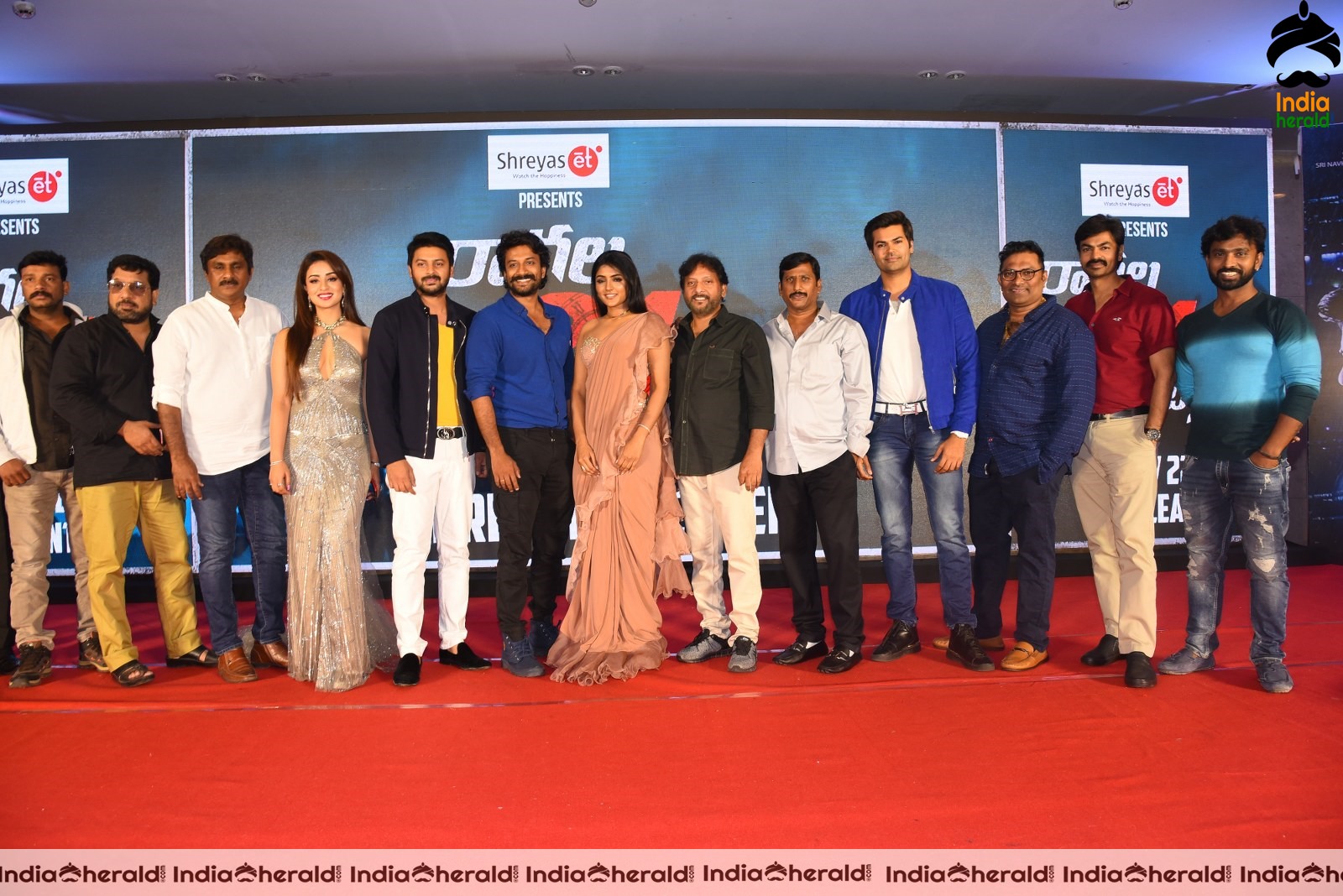 Actors Group Photos taken at Ragala 24 Gantallo Event Set 2