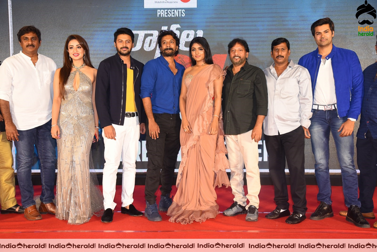 Actors Group Photos taken at Ragala 24 Gantallo Event Set 2