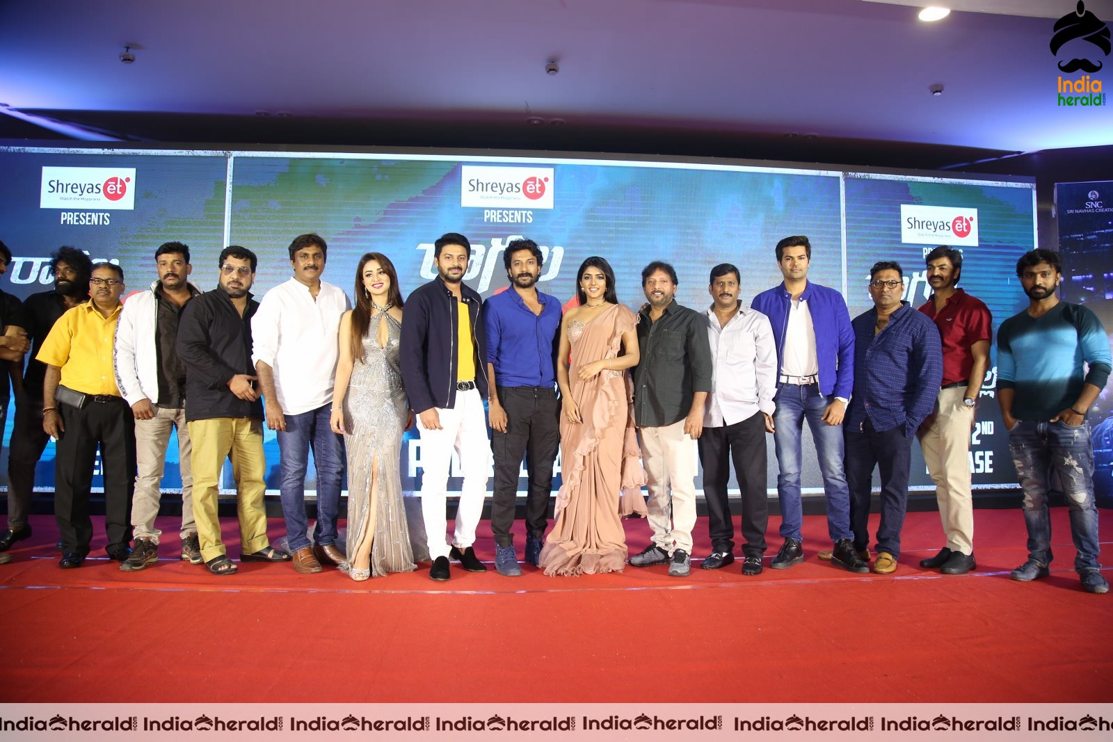 Actors Group Photos taken at Ragala 24 Gantallo Event Set 2