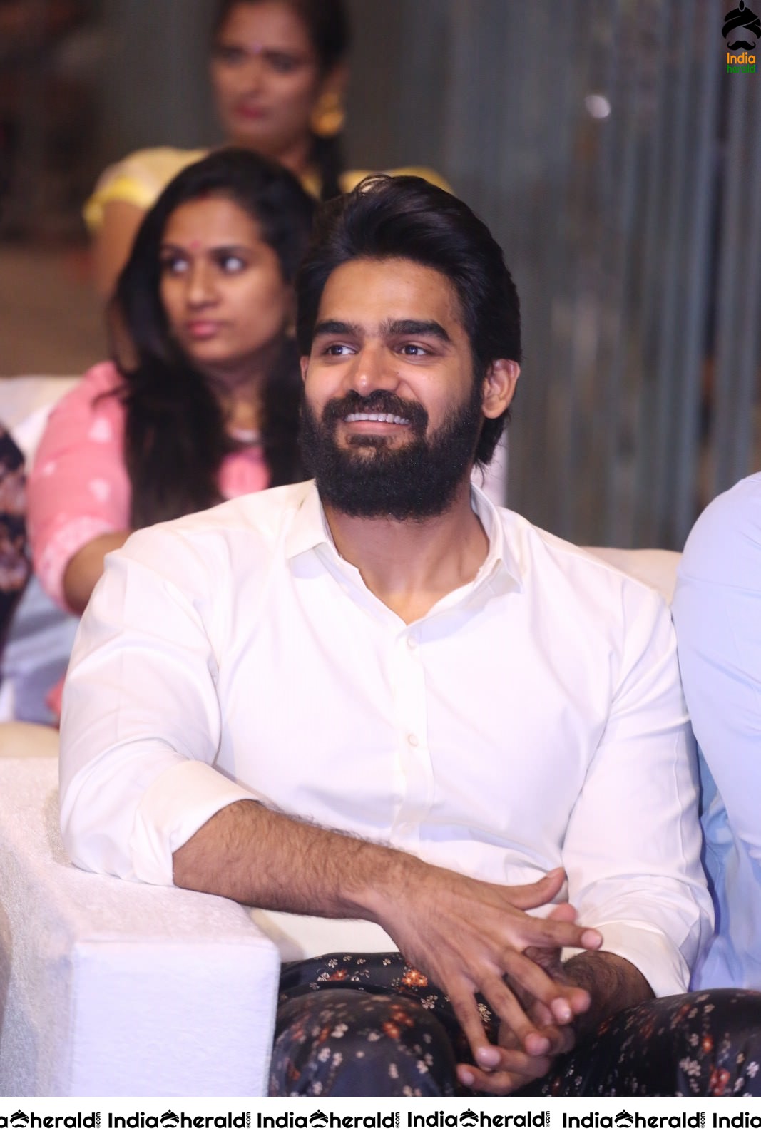 Actors Karthikeya and Sundeep Kishan seen at HIT movie event