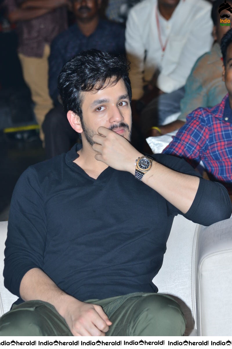 Actors King Akkineni with Akhil and Chaitanya Akkineni spotted together Set 1