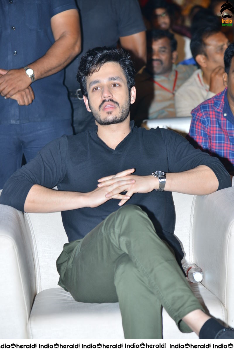 Actors King Akkineni with Akhil and Chaitanya Akkineni spotted together Set 1