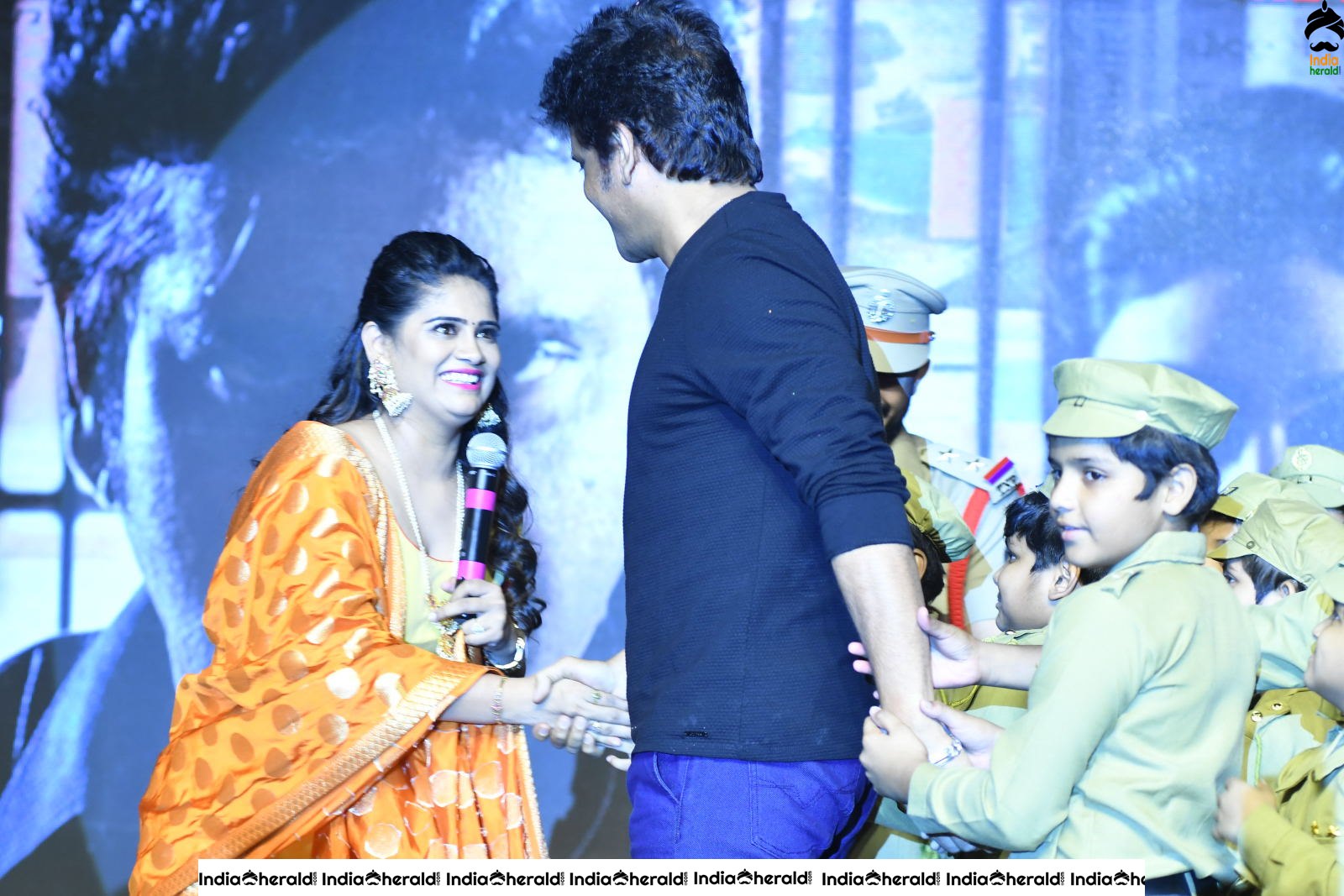 Actors King Akkineni with Akhil and Chaitanya Akkineni spotted together Set 3