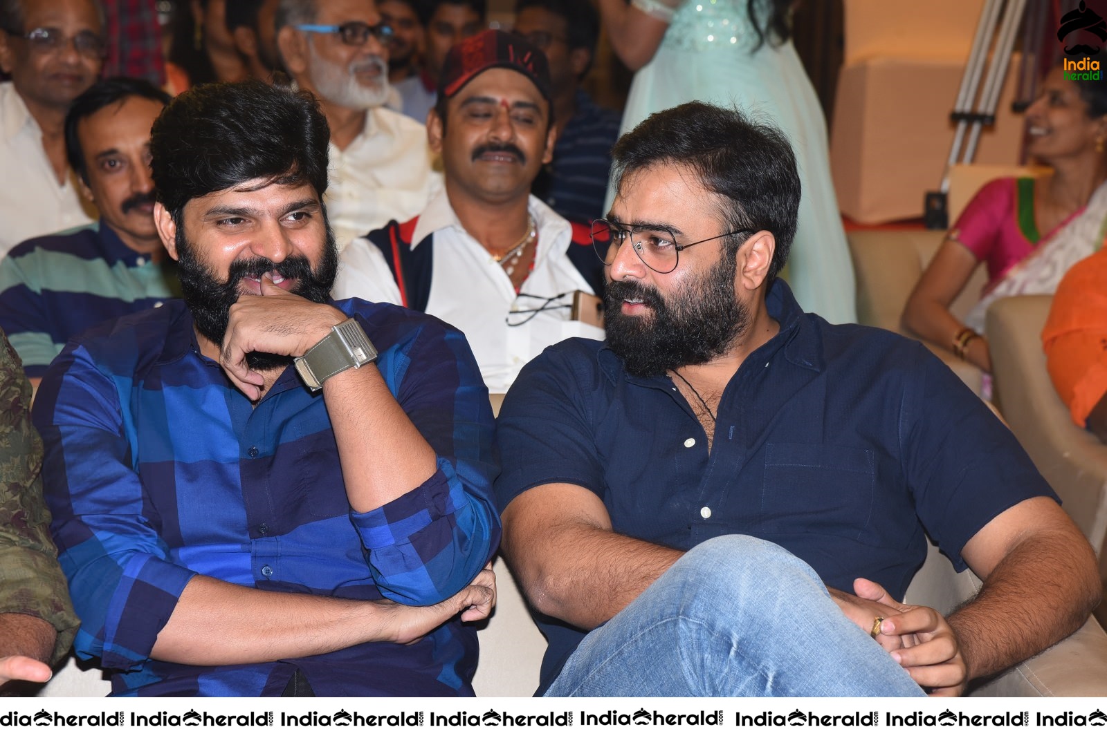 Actors Nara Rohit and Sree Vishnu Look Dashing With their Beard Looks