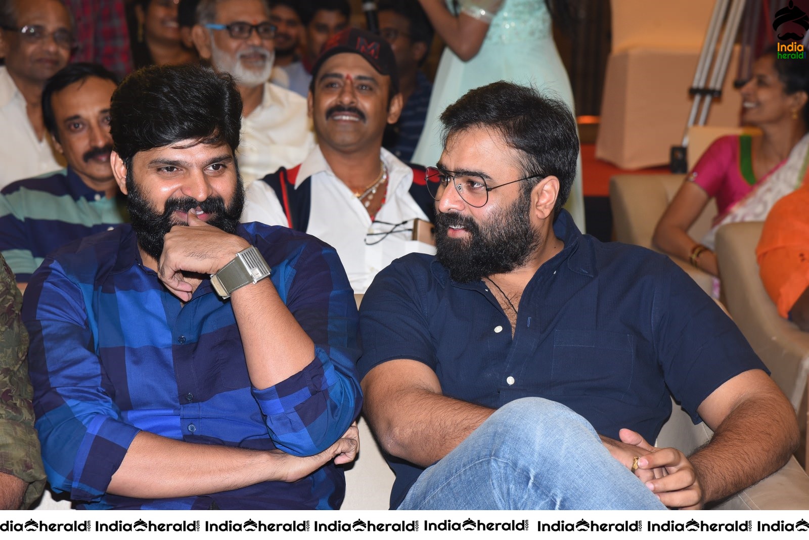 Actors Nara Rohit and Sree Vishnu Look Dashing With their Beard Looks