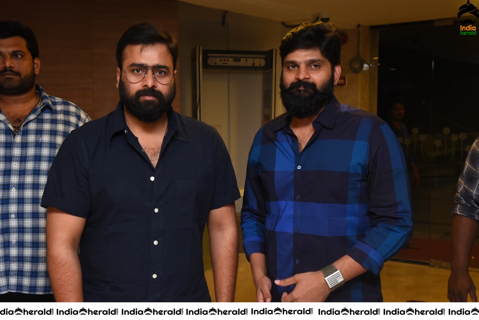 Actors Nara Rohit and Sree Vishnu Look Dashing With their Beard Looks