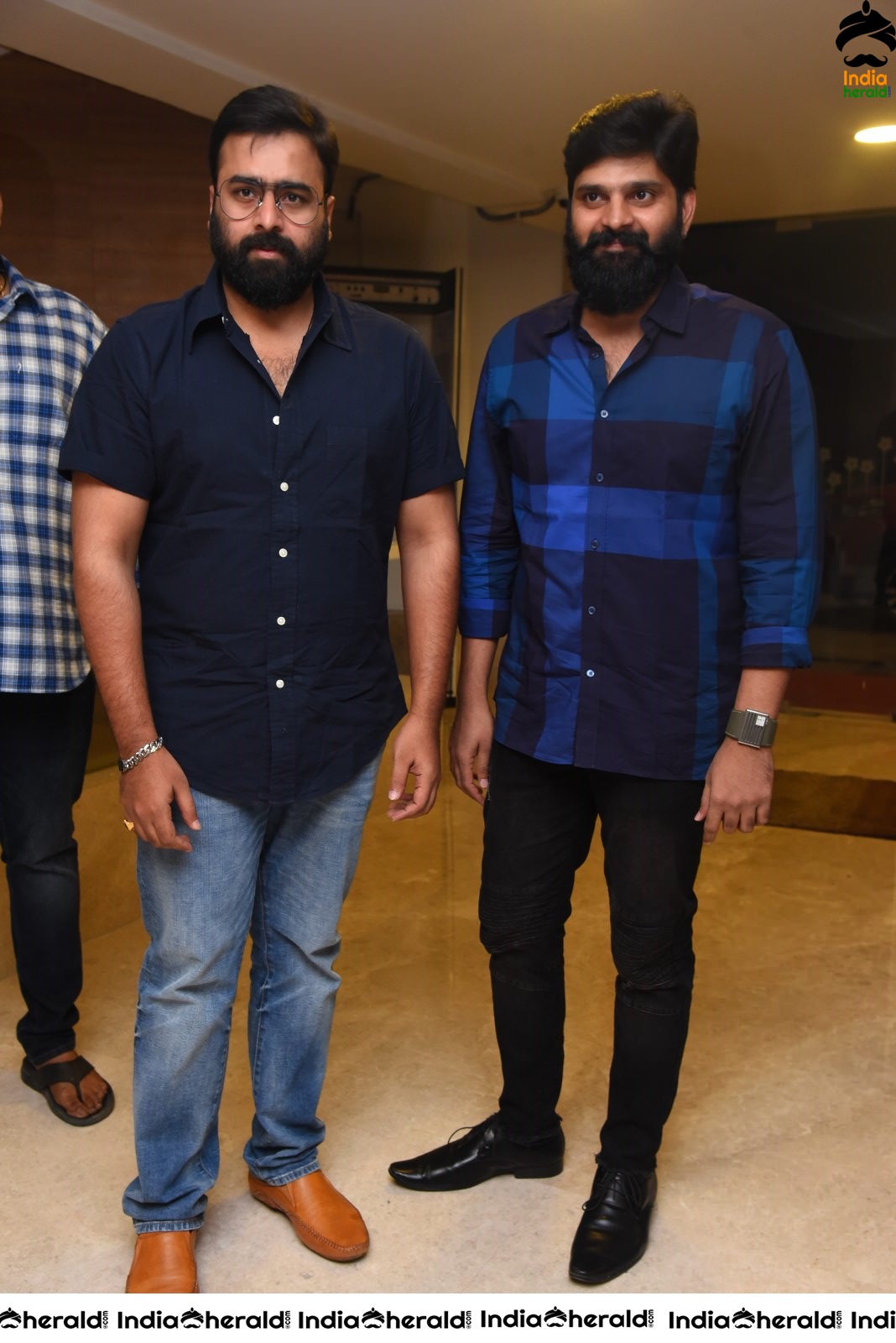 Actors Nara Rohit and Sree Vishnu Look Dashing With their Beard Looks