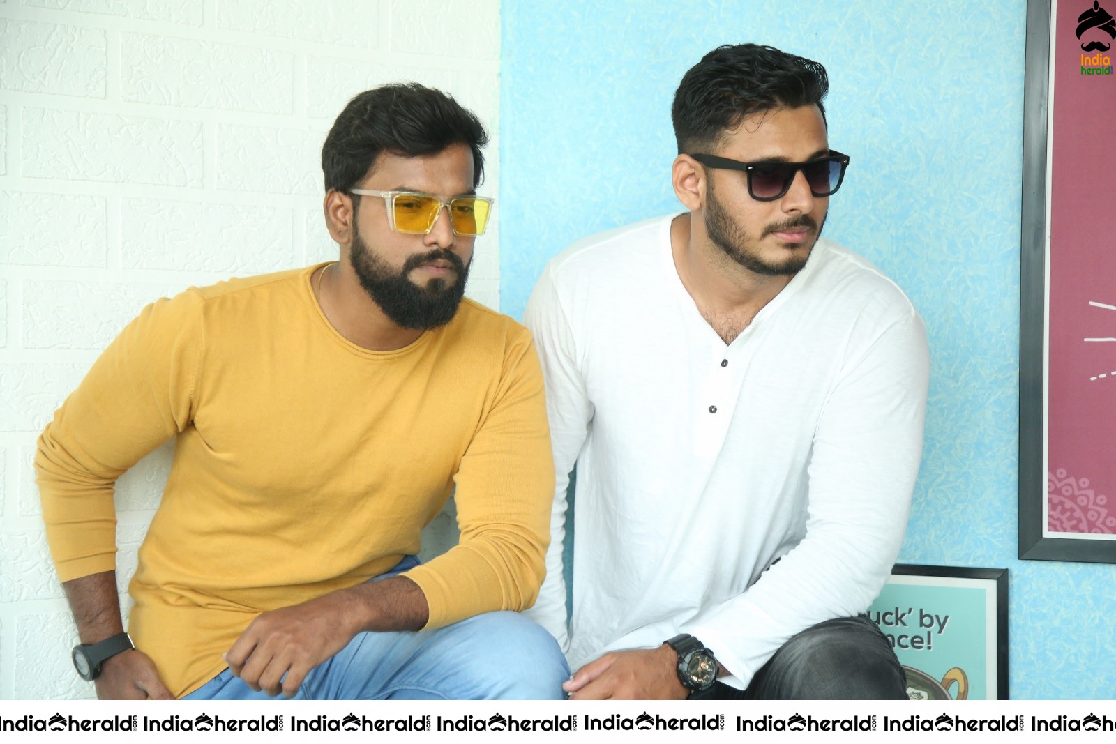 Actors of Play Movie during Press Interview Stills