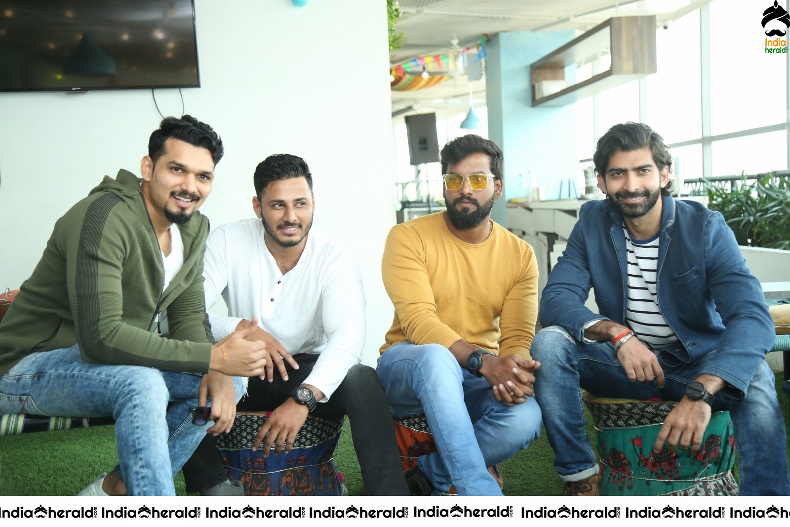 Actors of Play Movie during Press Interview Stills