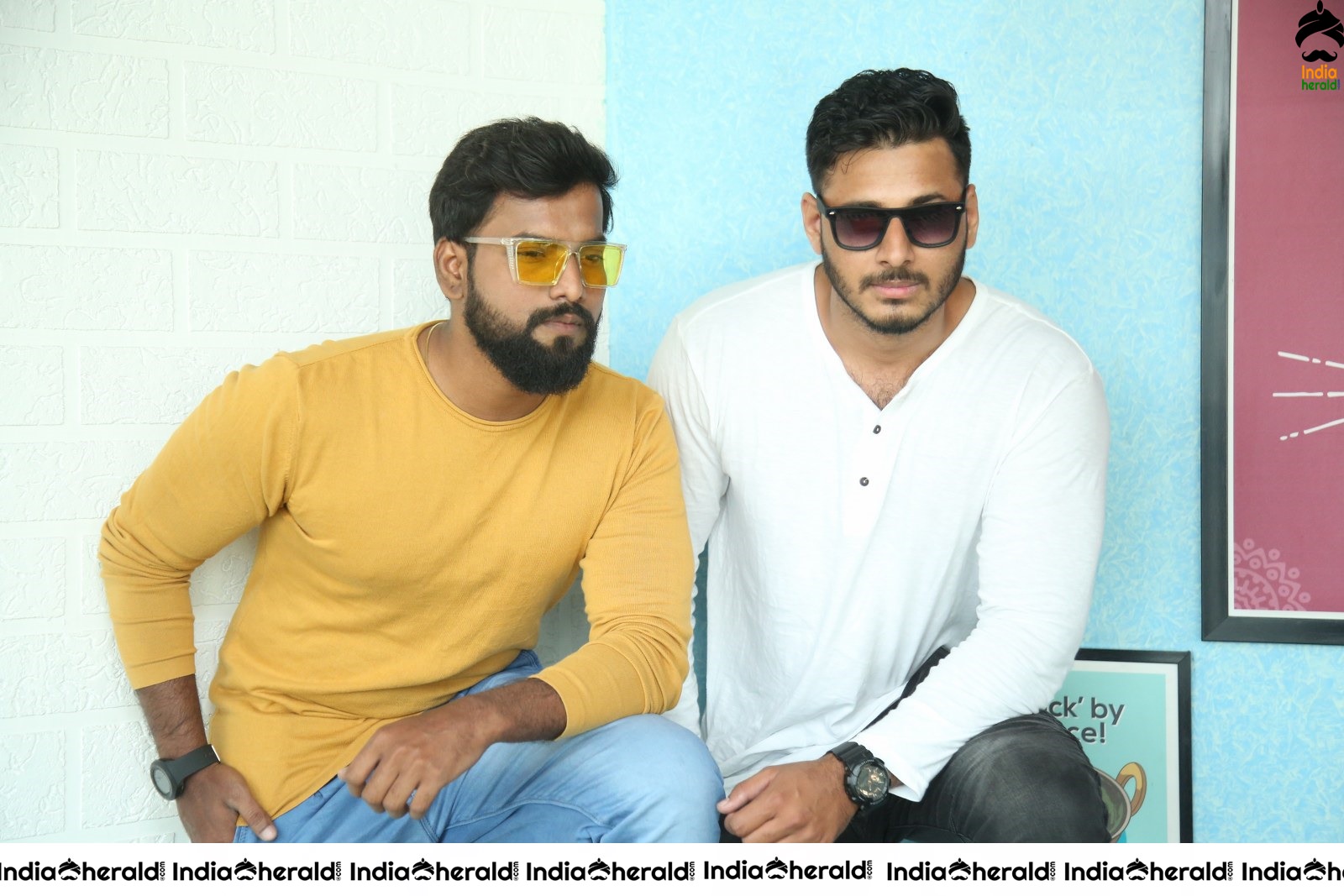 Actors of Play Movie during Press Interview Stills