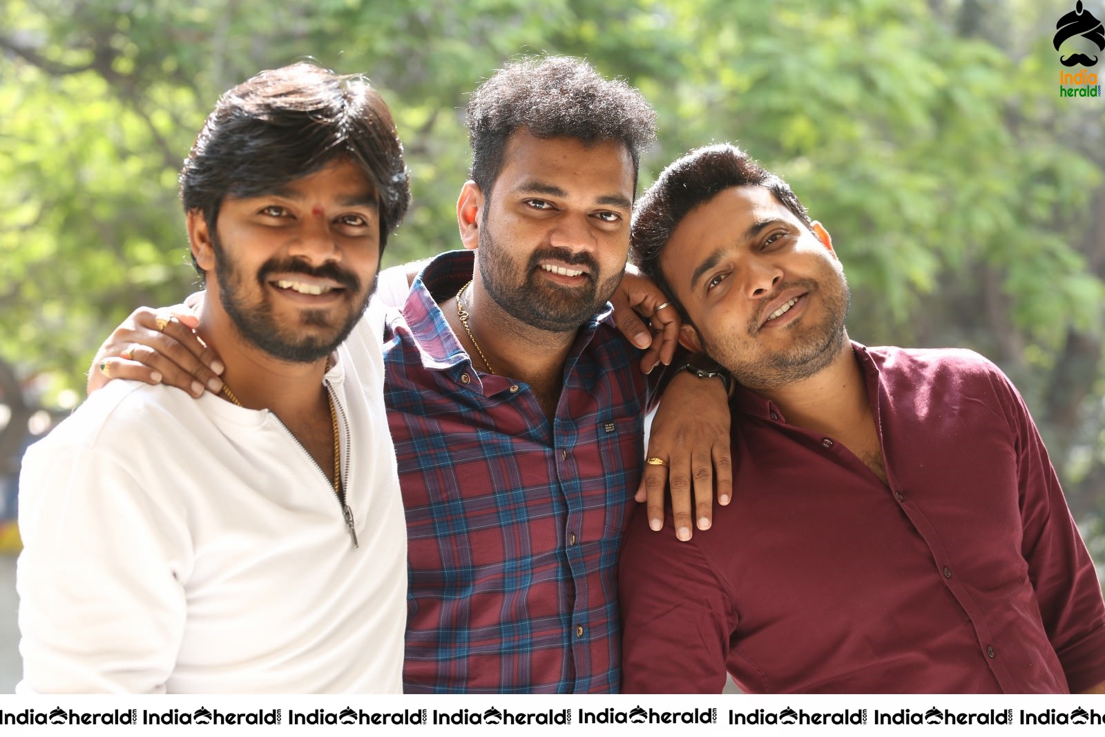 Actors photos of 3 Monkeys Movie during press meet Set 1