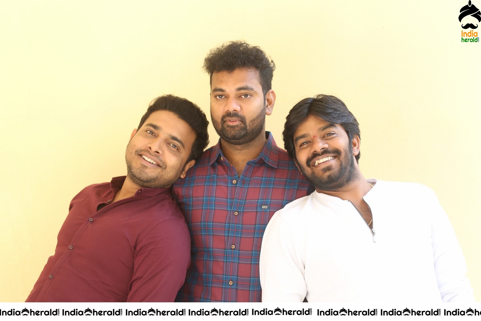 Actors photos of 3 Monkeys Movie during press meet Set 2