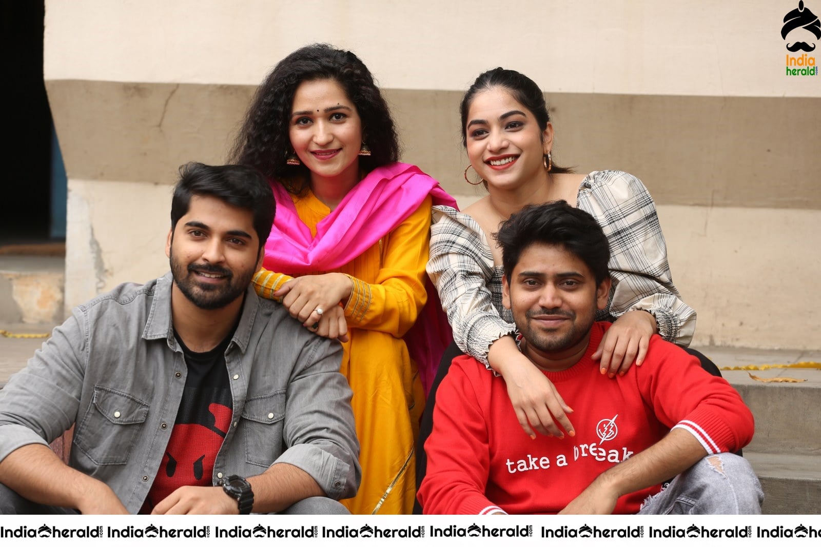 Actors Photos of Oka Chinna Viramam Movie Set 1
