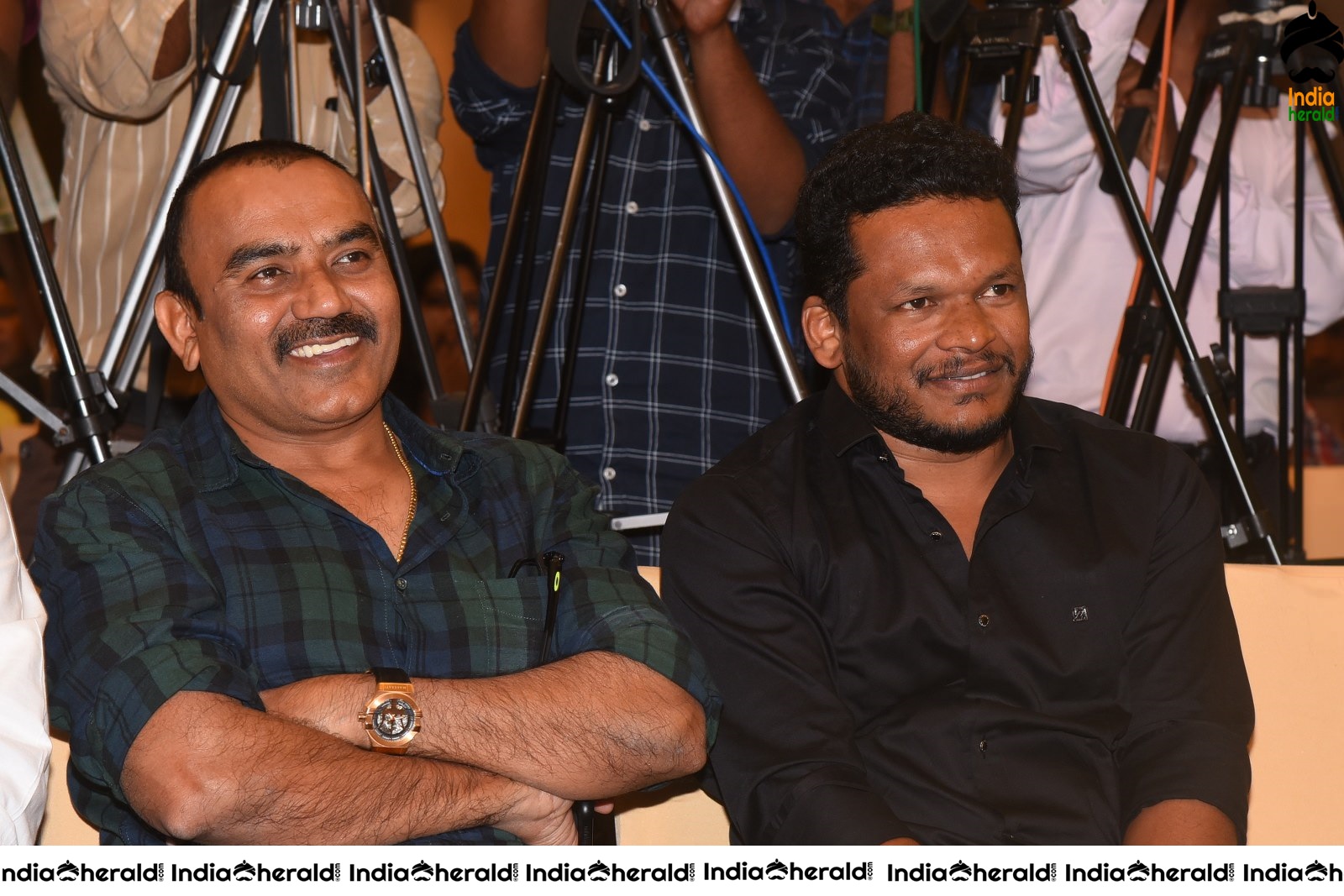 Actors Photos while attending College Kumar audio release Set 2