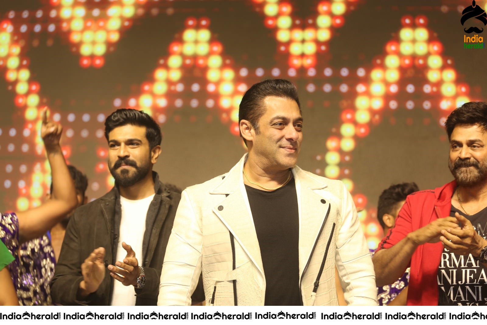 Actors Salman Khan Ram Charan and Venkatesh Seen Together Set 1