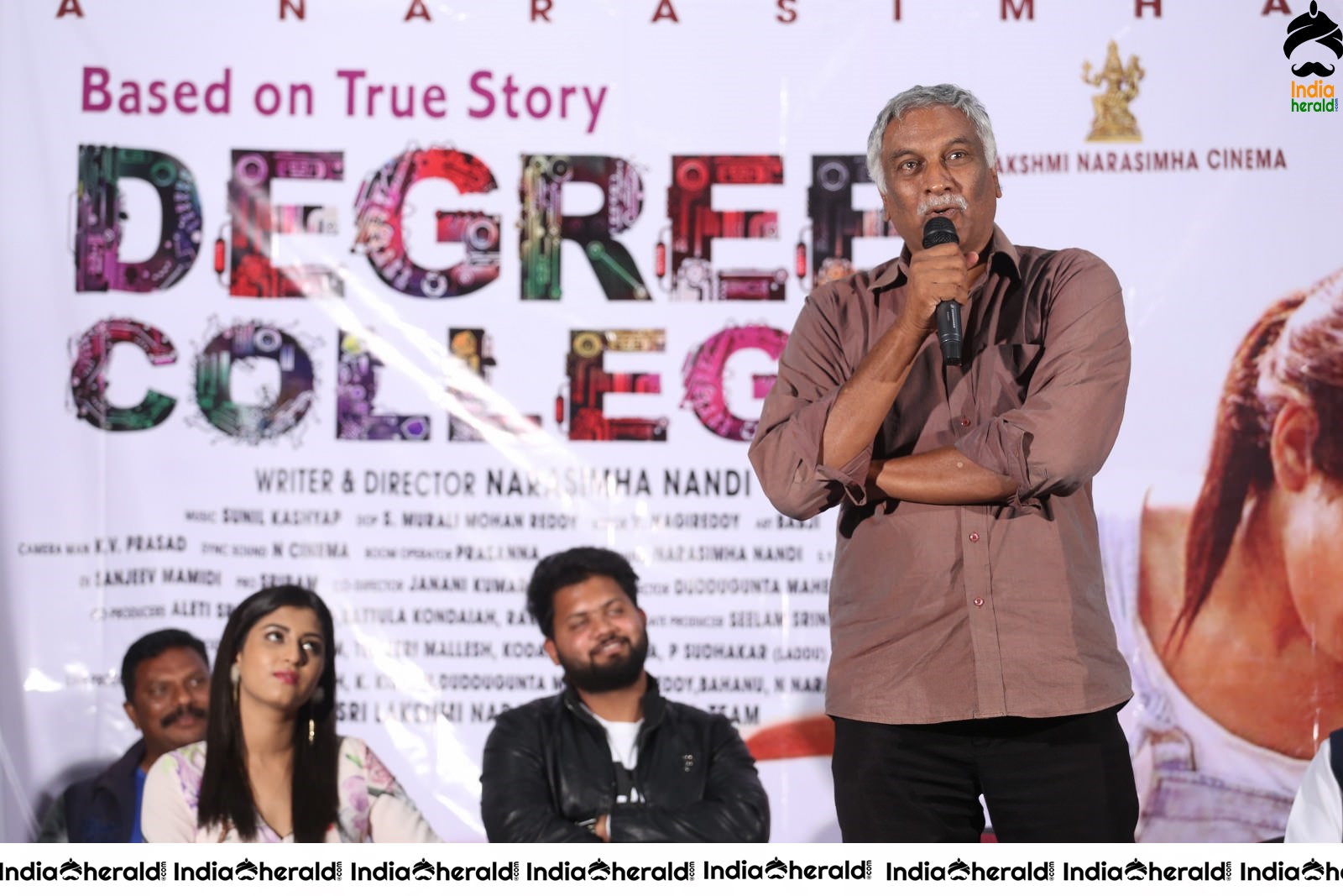 Actors Speech at Degree College Movie Pre Release Event