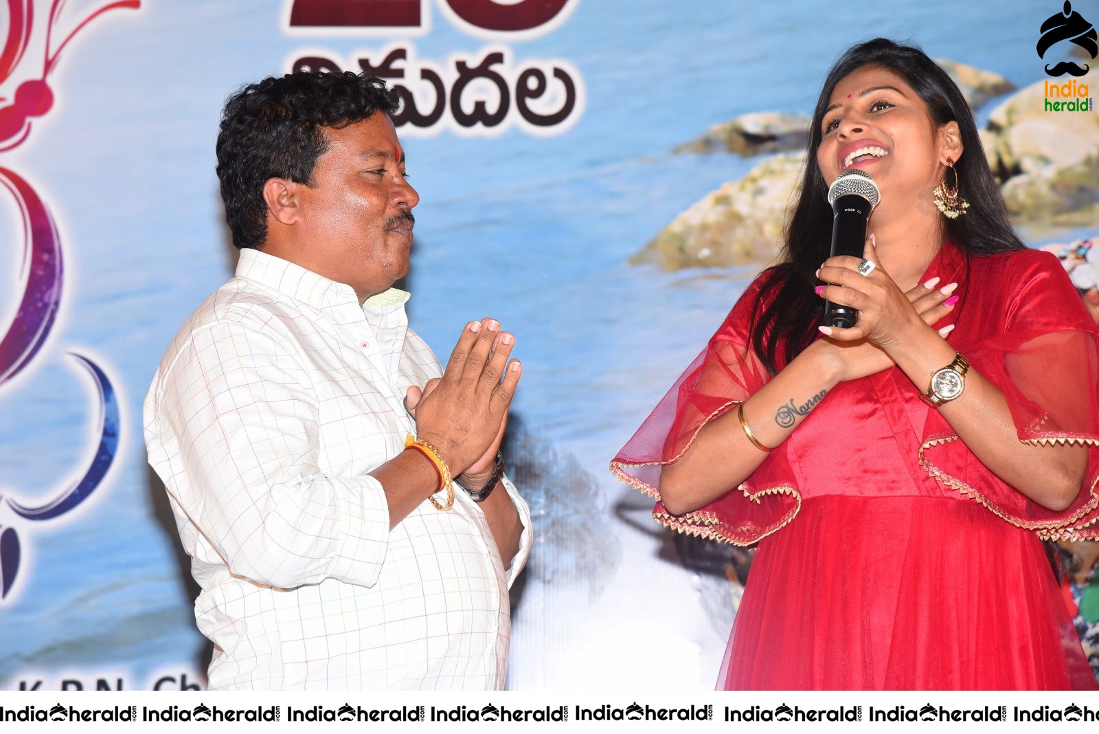 Actors Speech at Swetcha Movie Audio Launch event