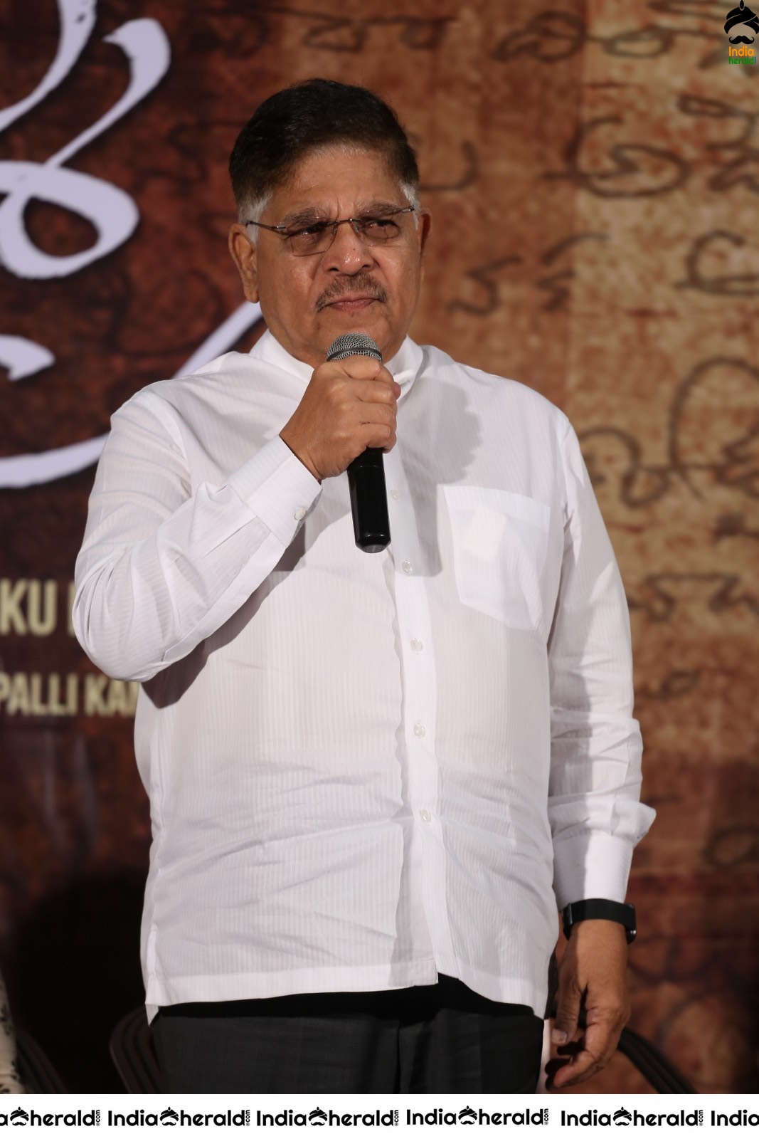 Actors Speech Photos at itlu Amma First Look launch