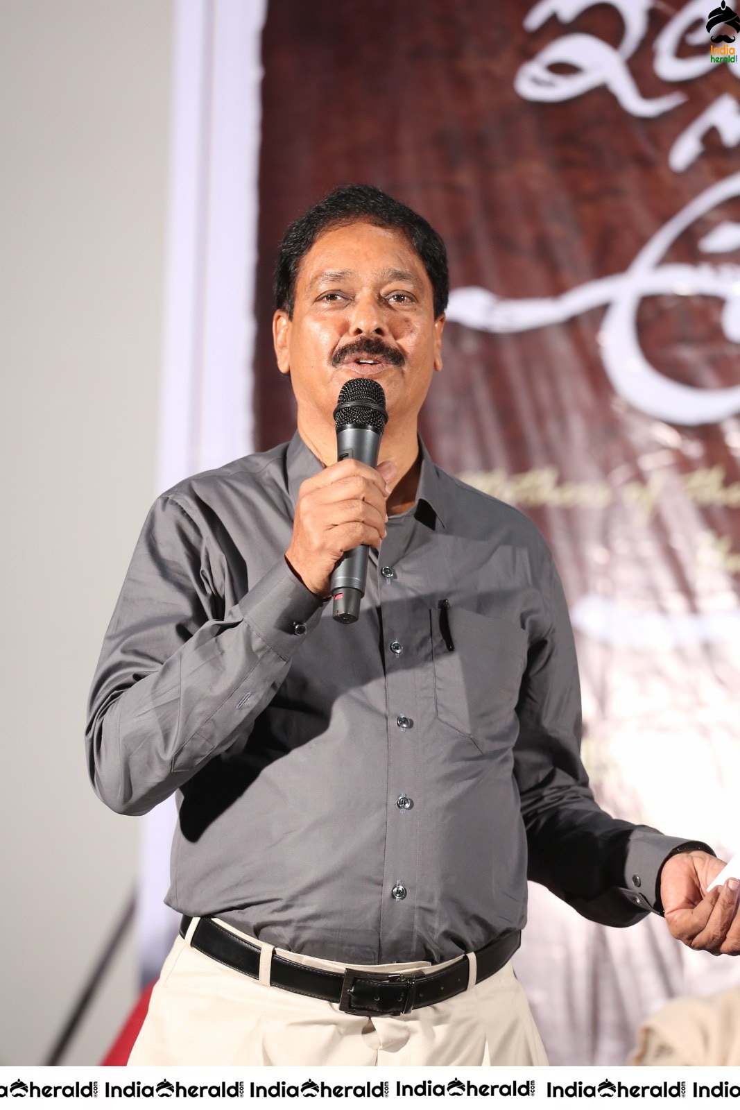 Actors Speech Photos at itlu Amma First Look launch