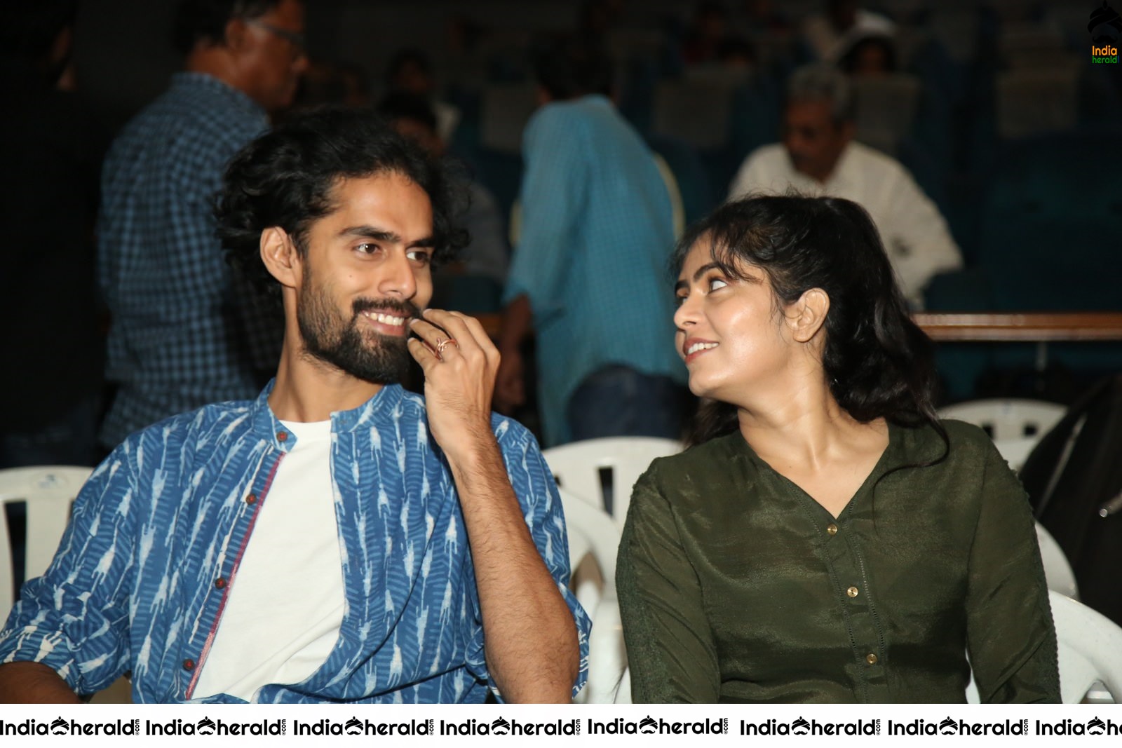 Actors Speech Photos at itlu Amma First Look launch