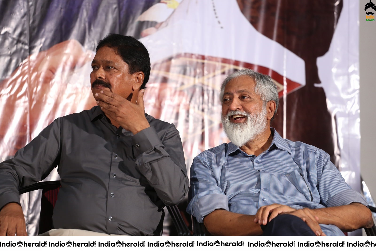 Actors Speech Photos at itlu Amma First Look launch