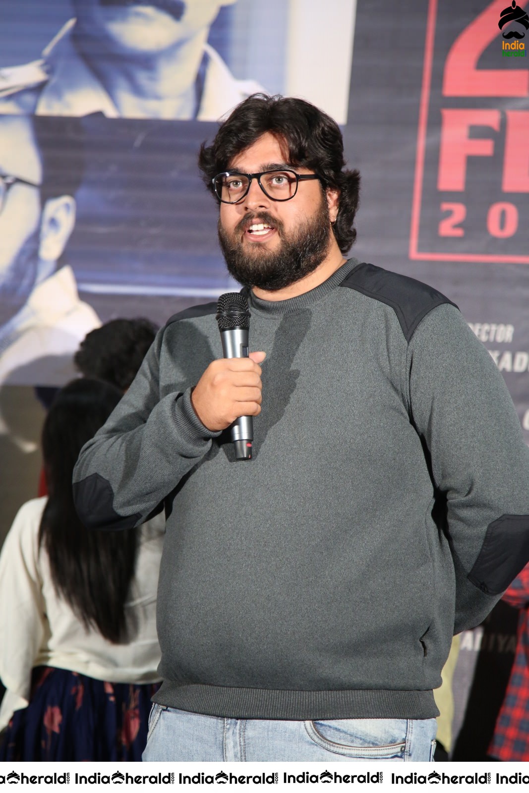 Actors Speech Photos of Valayam Movie during Press Meet