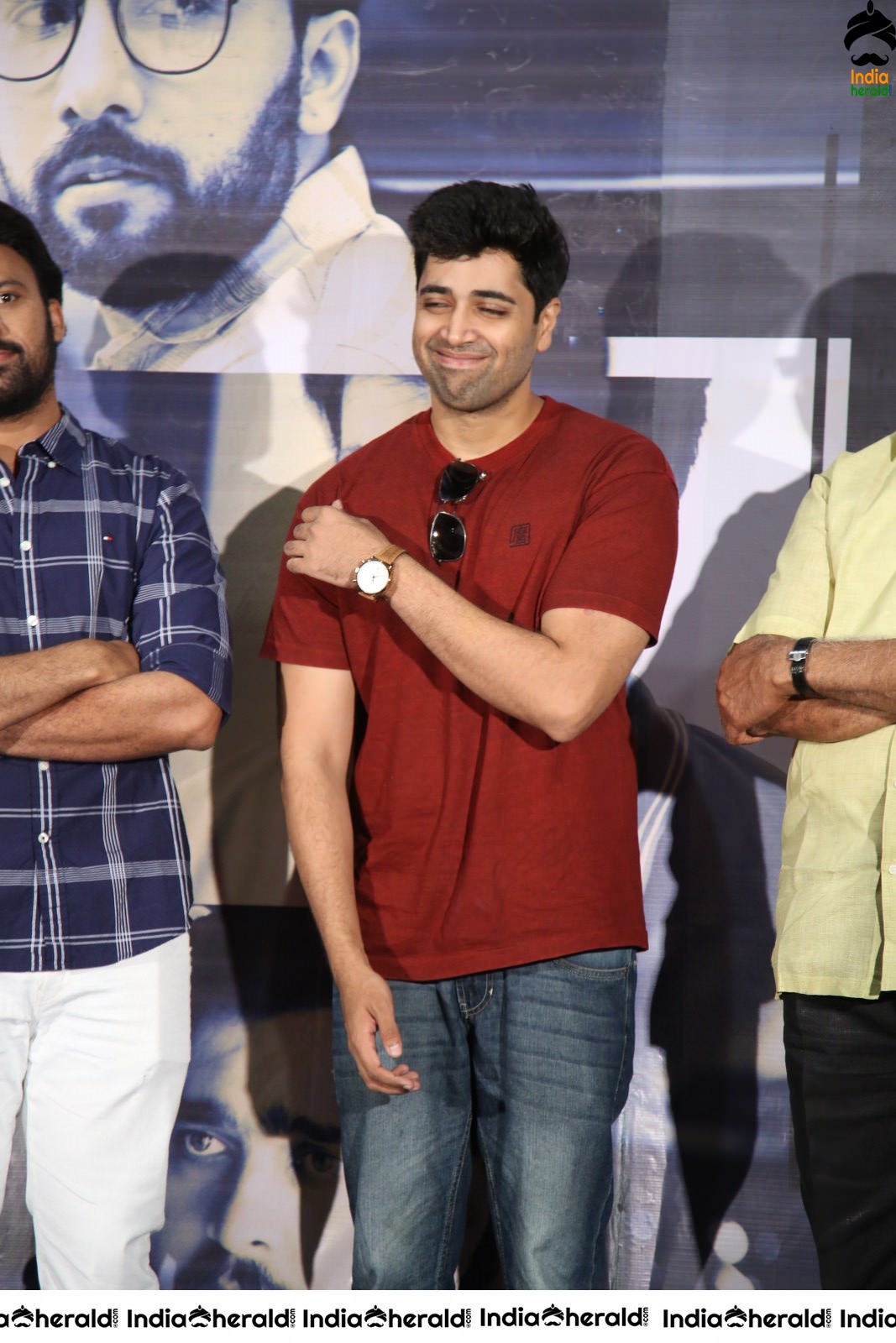 Actors Speech Photos of Valayam Movie during Press Meet