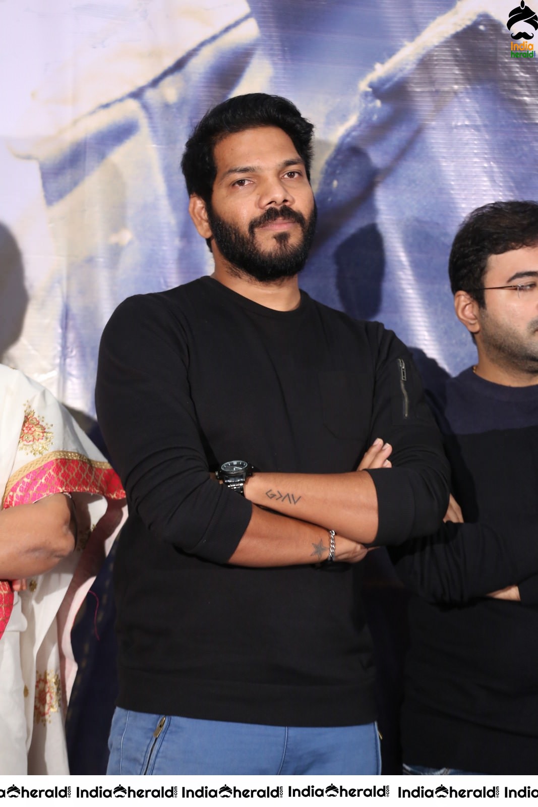 Actors Speech Photos of Valayam Movie during Press Meet