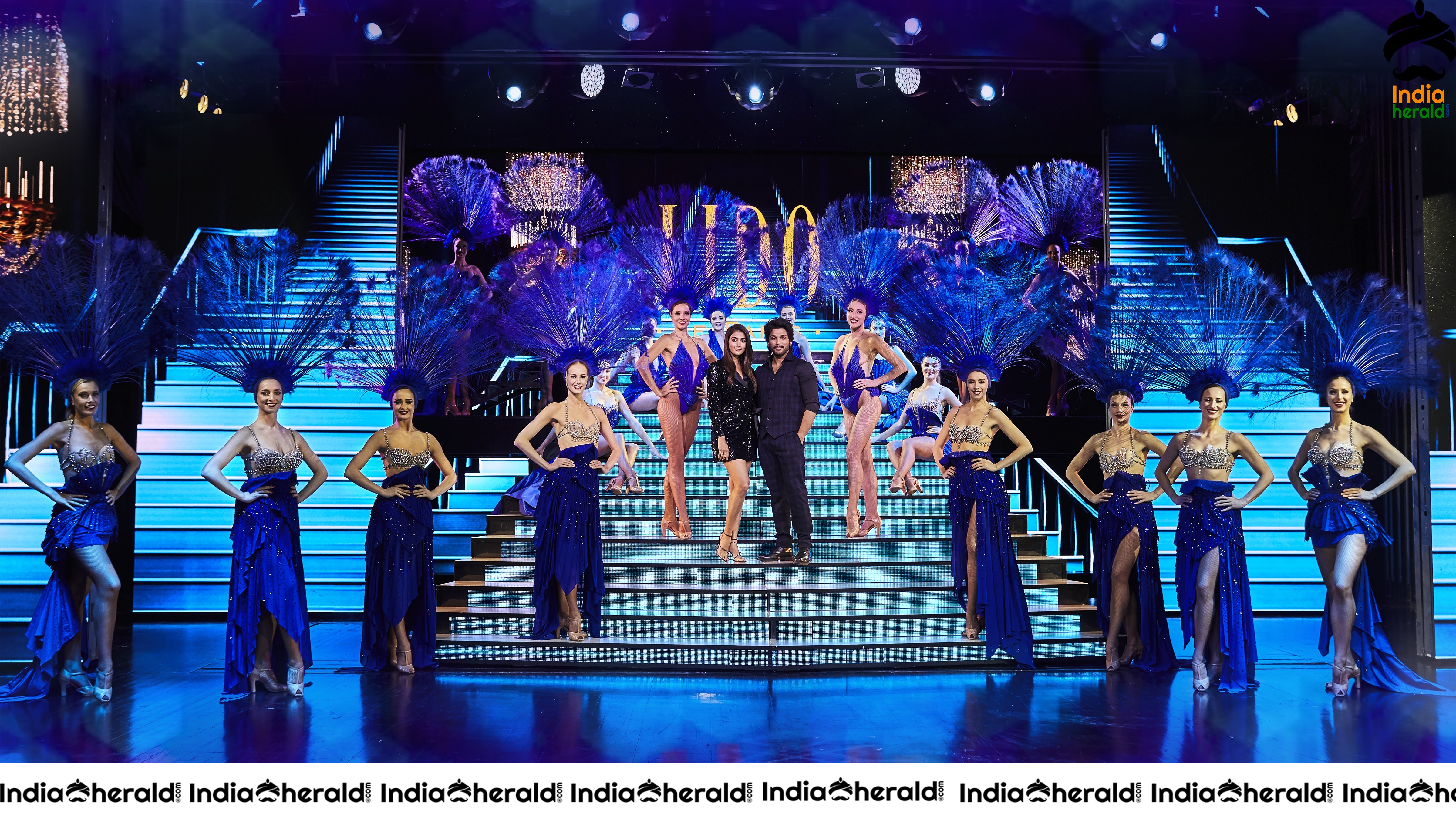 Allu Arjun becomes the first South Indian actor to shoot with Lido dance group