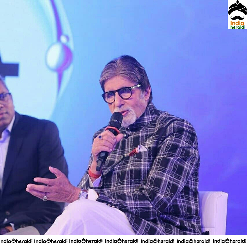 Amitabh Bachchan At Misson Pani Launch