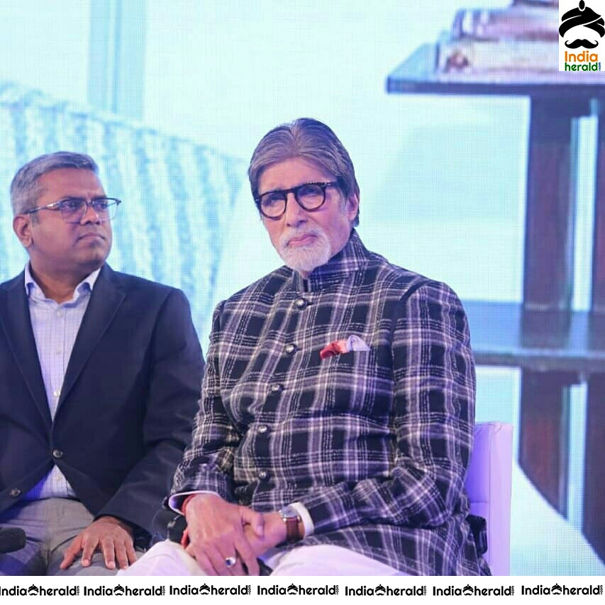 Amitabh Bachchan At Misson Pani Launch