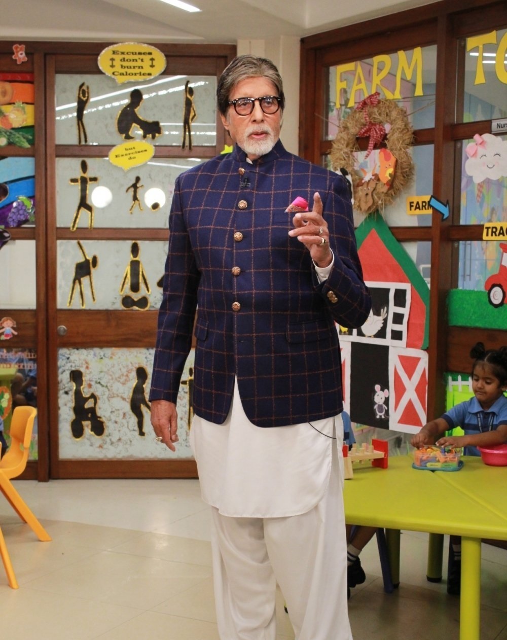 Amithabh Bachchan At The Launch Of NDTVs Swasth India