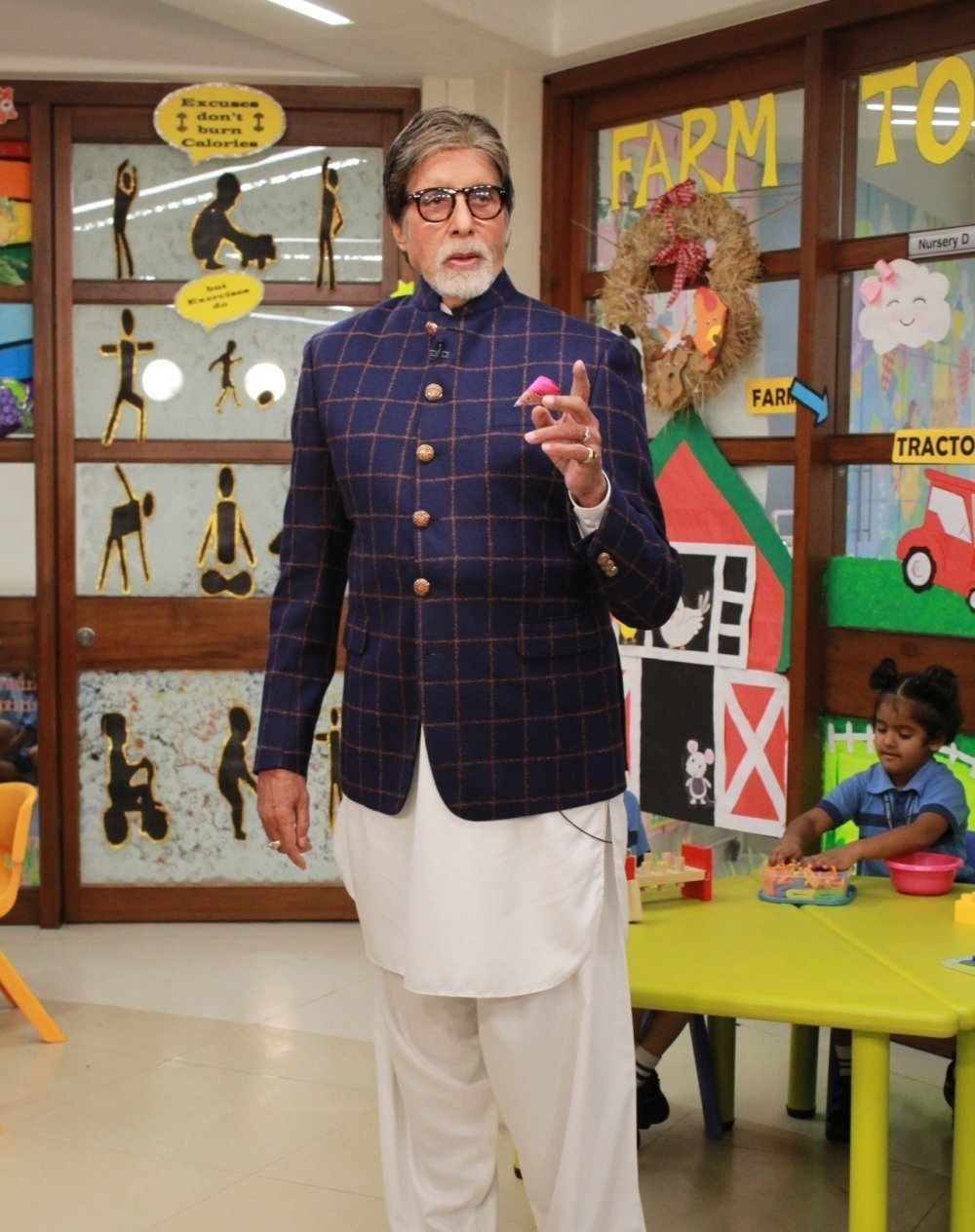 Amithabh Bachchan At The Launch Of NDTVs Swasth India