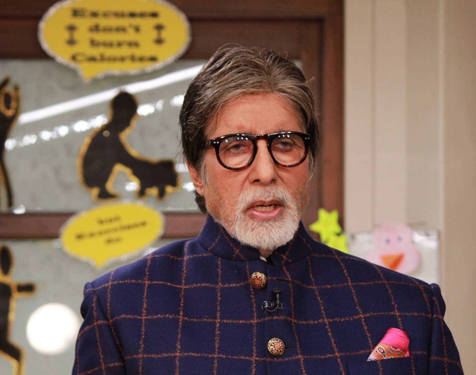 Amithabh Bachchan At The Launch Of NDTVs Swasth India