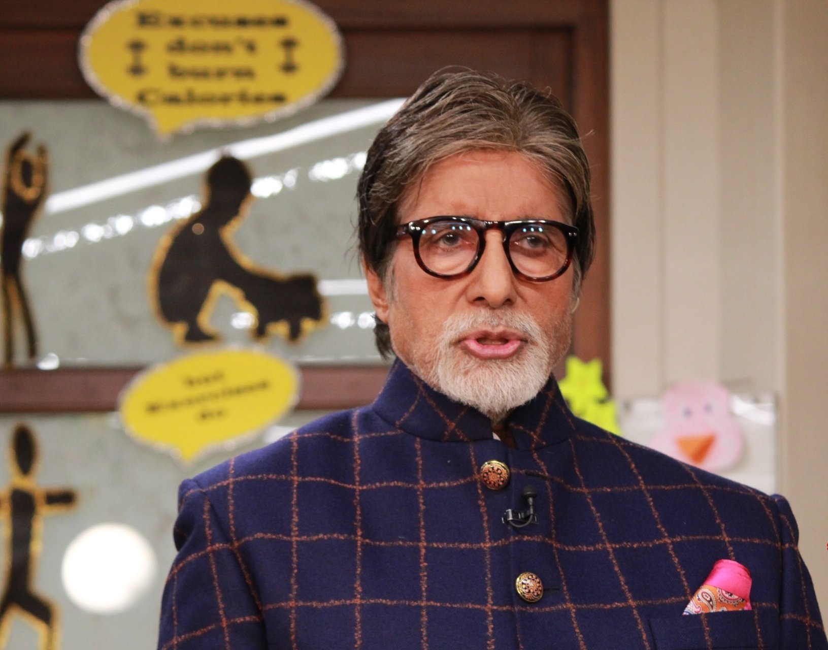 Amithabh Bachchan At The Launch Of NDTVs Swasth India