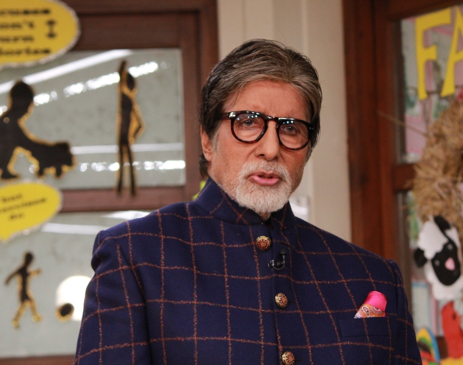 Amithabh Bachchan At The Launch Of NDTVs Swasth India