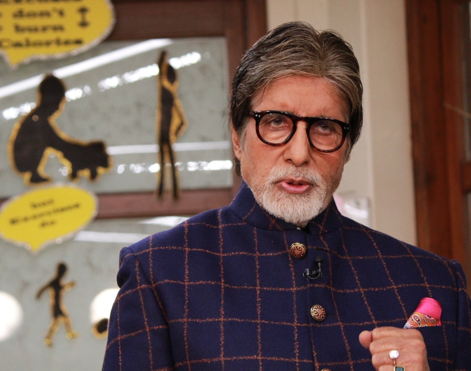 Amithabh Bachchan At The Launch Of NDTVs Swasth India