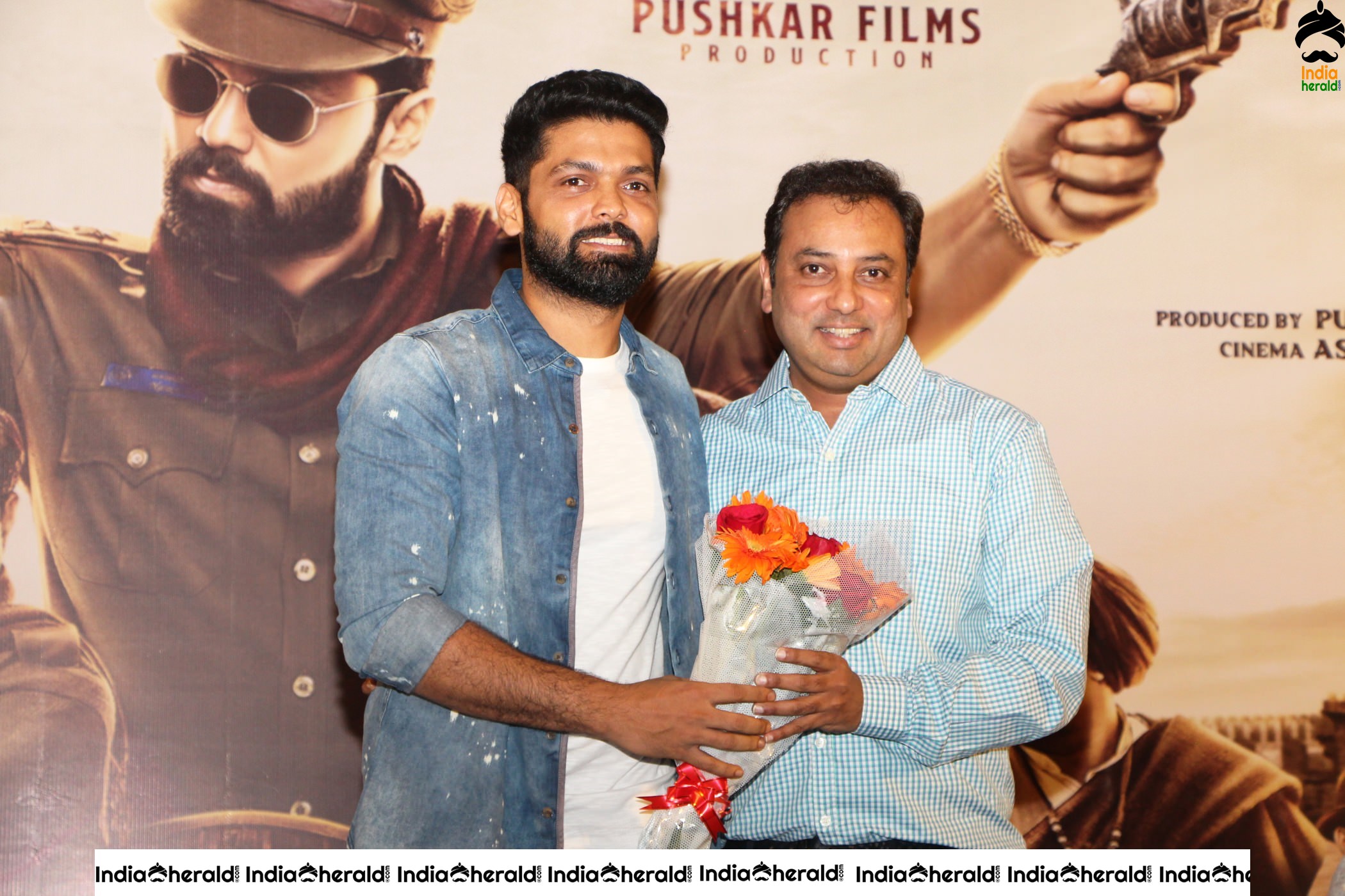 Avane Srimannarayana Press Meet Stills Set 2