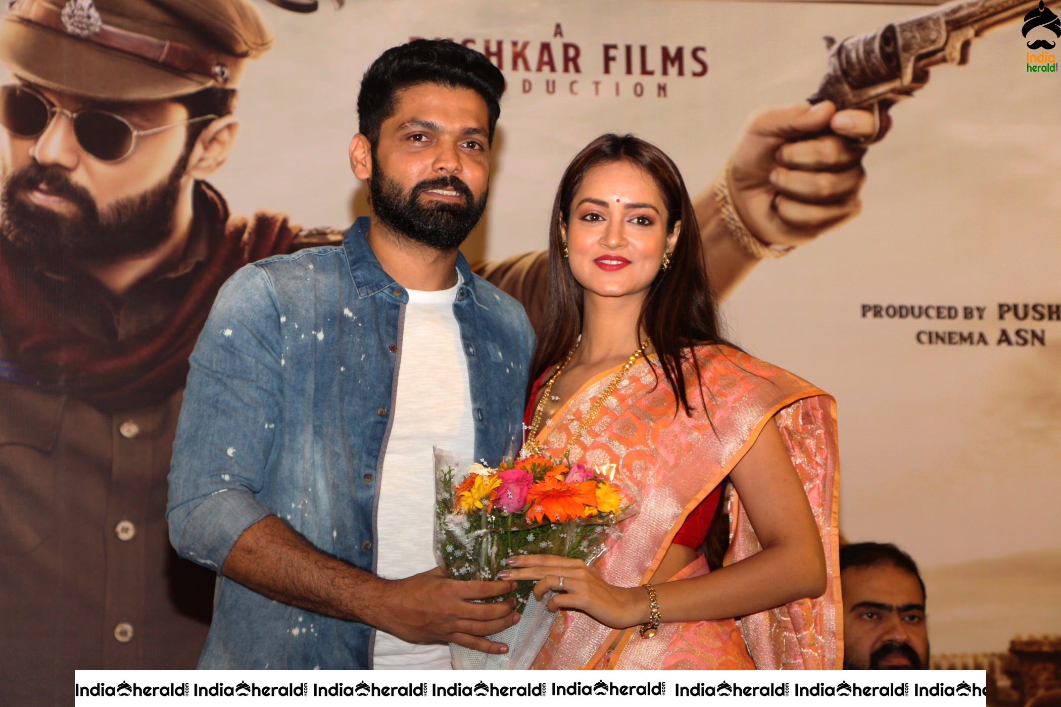 Avane Srimannarayana Press Meet Stills Set 2