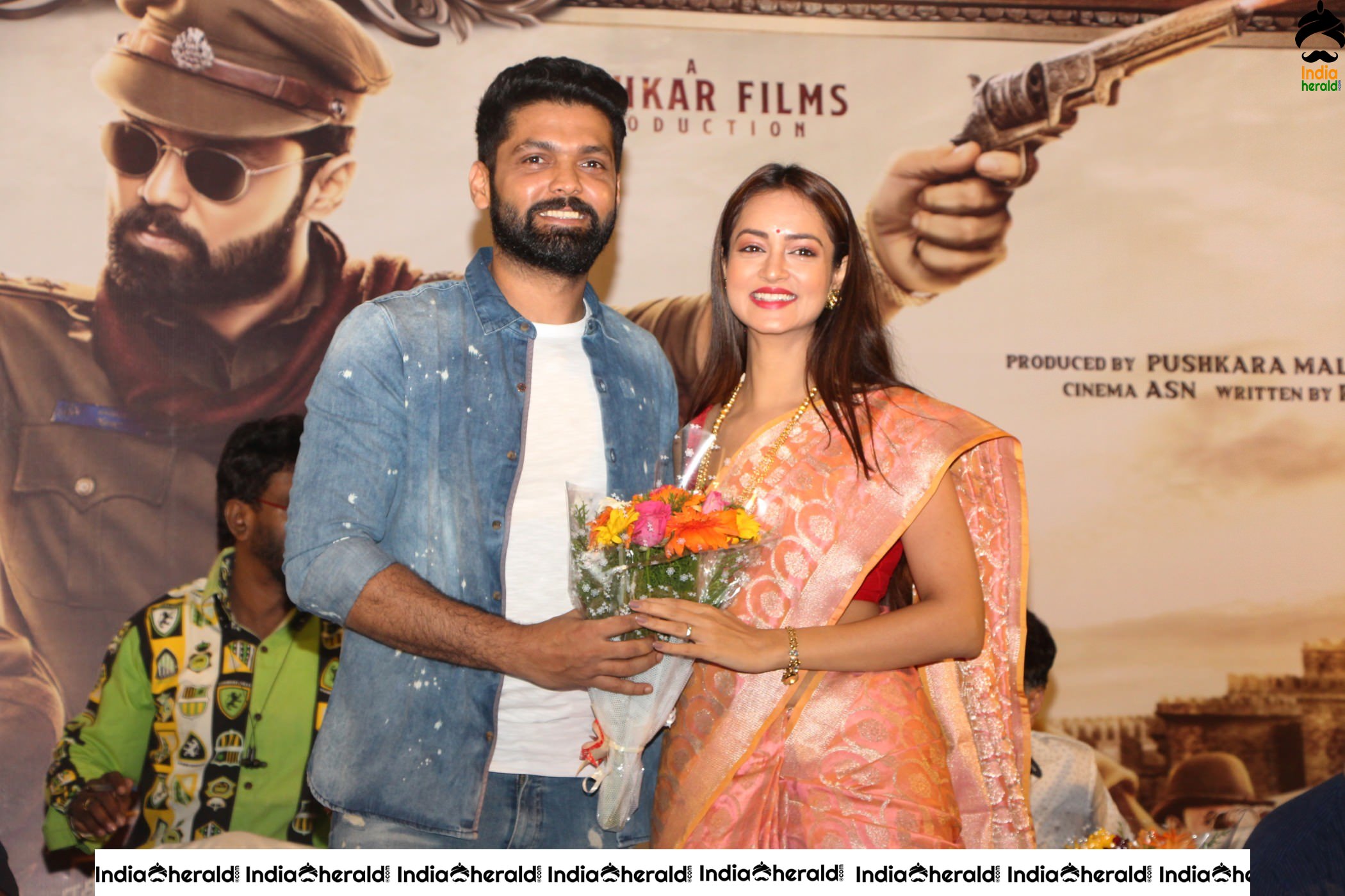 Avane Srimannarayana Press Meet Stills Set 2