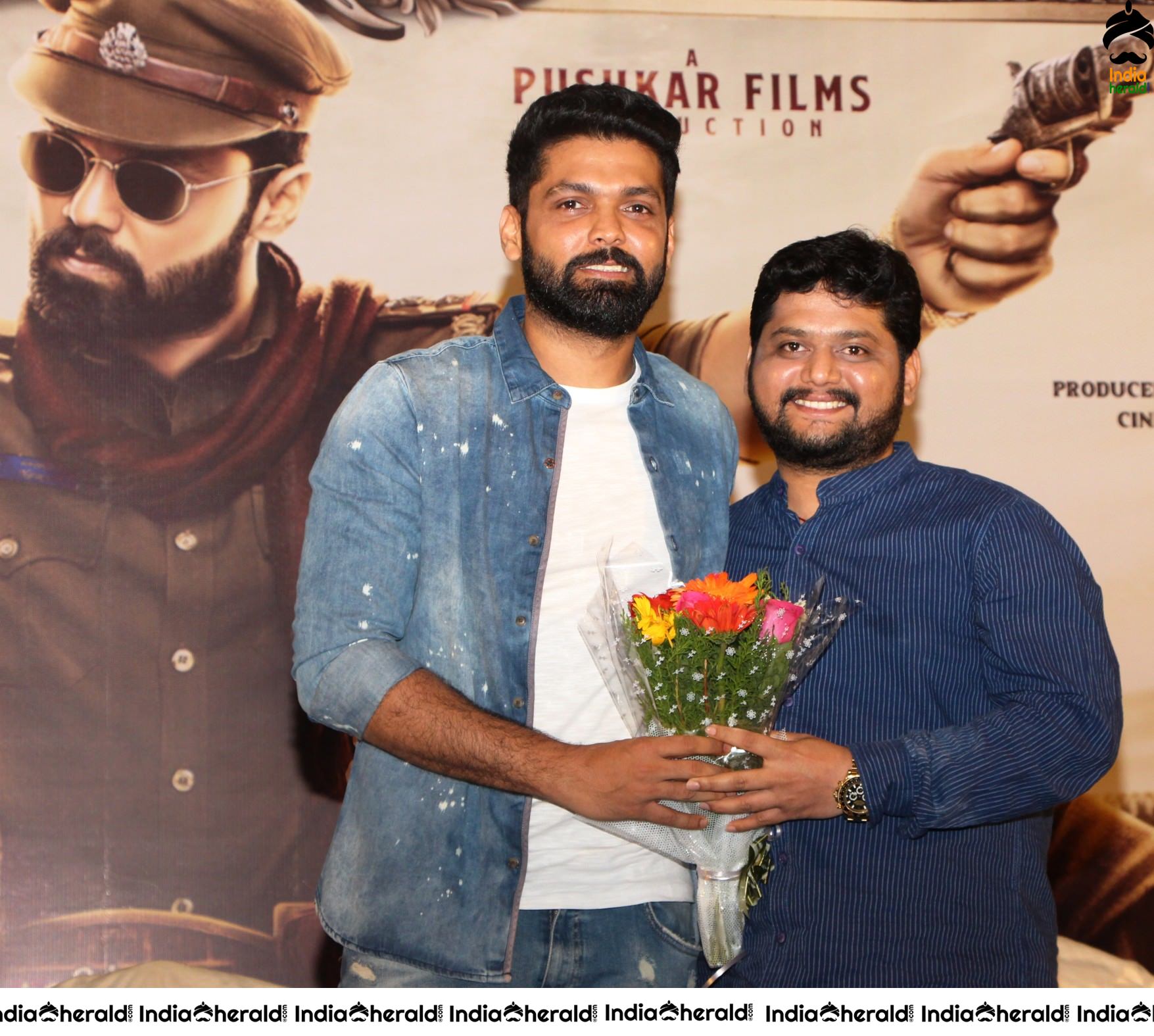Avane Srimannarayana Press Meet Stills Set 2