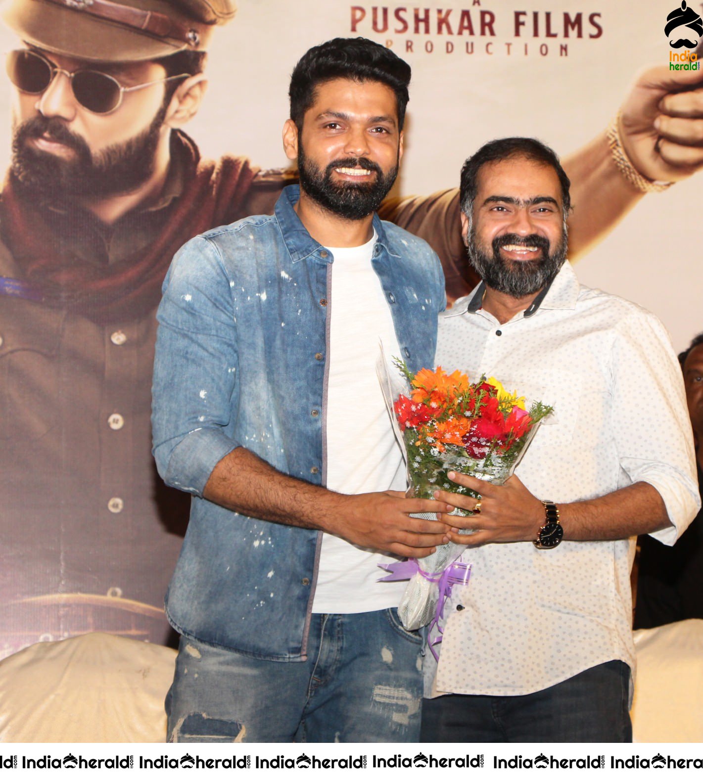 Avane Srimannarayana Press Meet Stills Set 2