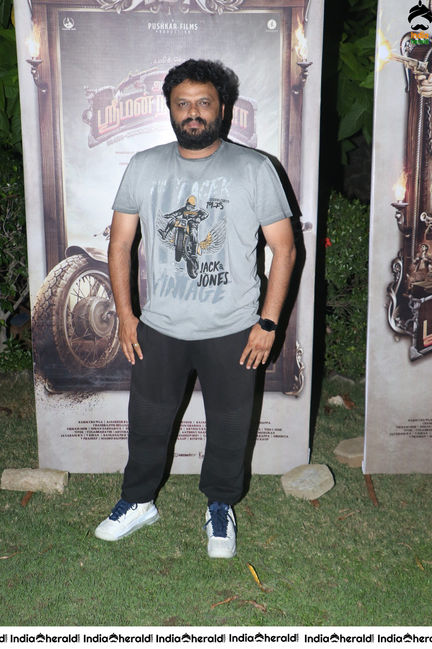 Avane Srimannarayana Press Meet Stills Set 3