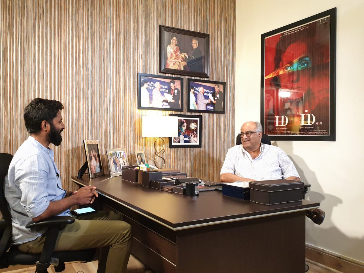 Boney Kapoor Kick Starts Promotions For His Debut Tamil Production Nerkonda Paarvai