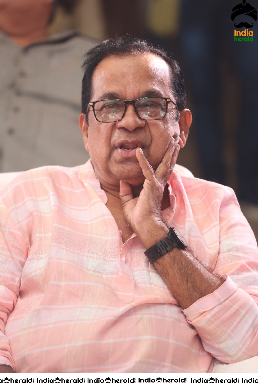 Comedy Actor Brahmanandam Latest Clicks at Krishna Rao Super Market Set 1